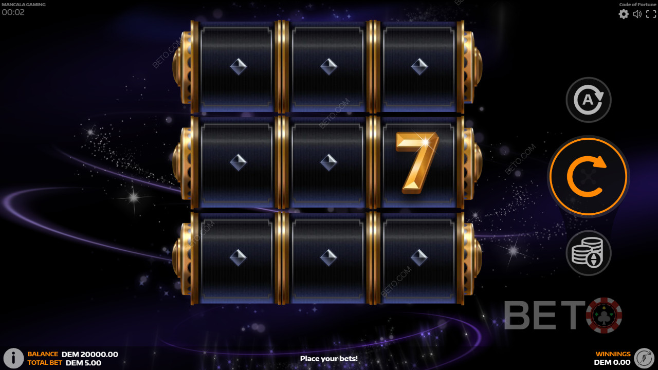 Как се играе Code of Fortune на Mancala Gaming