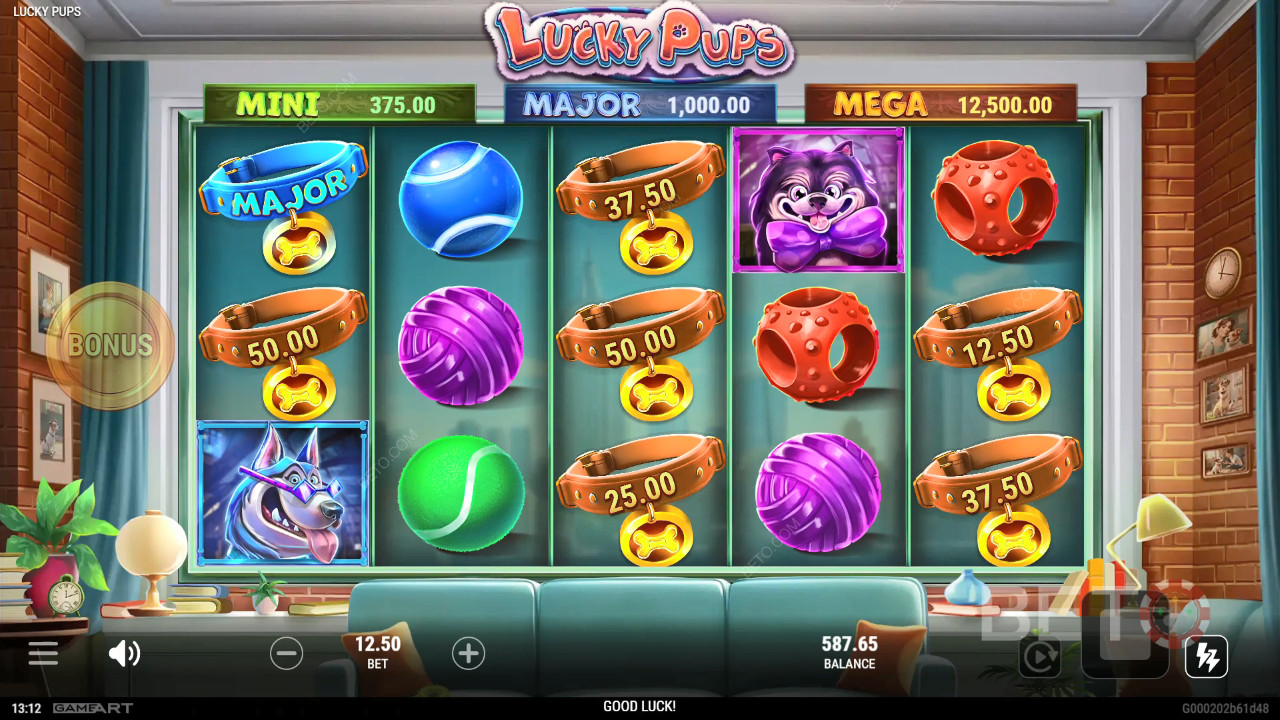 Lucky Pups Преглед от BETO Slots