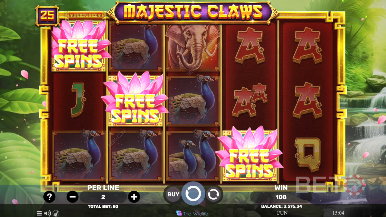 Majestic Claws Играй Безплатно