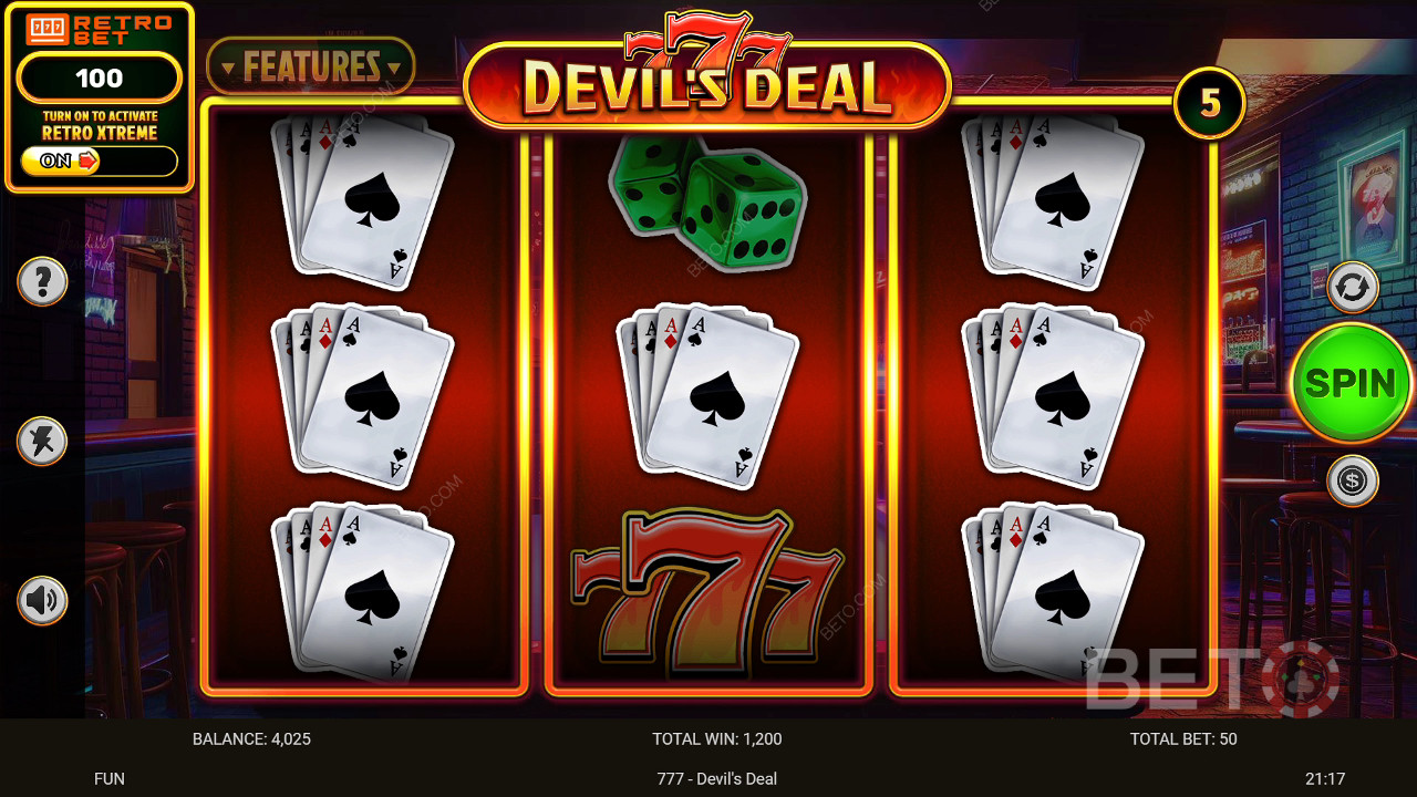 777 Дяволската сделка Преглед от BETO Slots