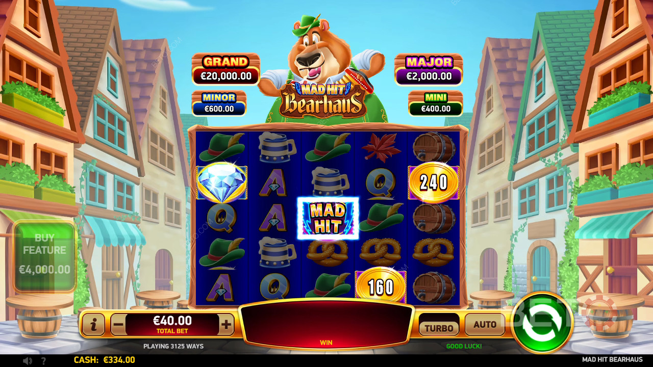 Mad Hit Bearhaus Преглед от BETO Slots