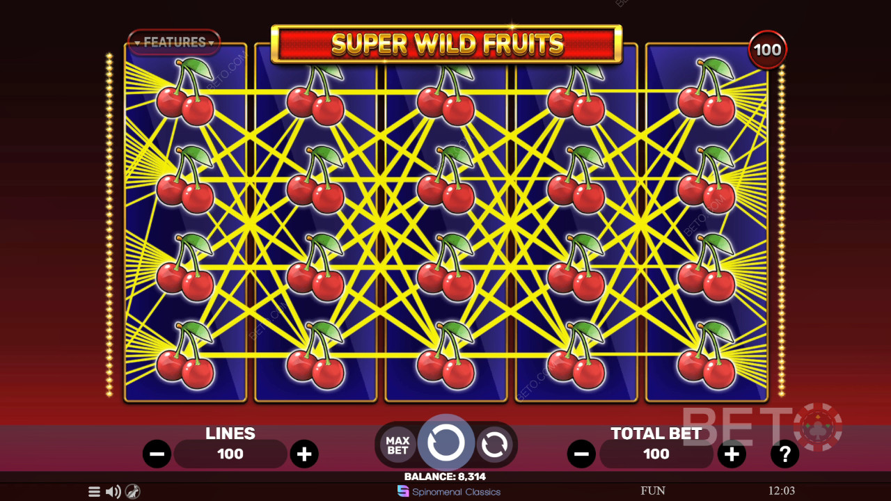Super Wild Fruits Преглед от BETO Slots