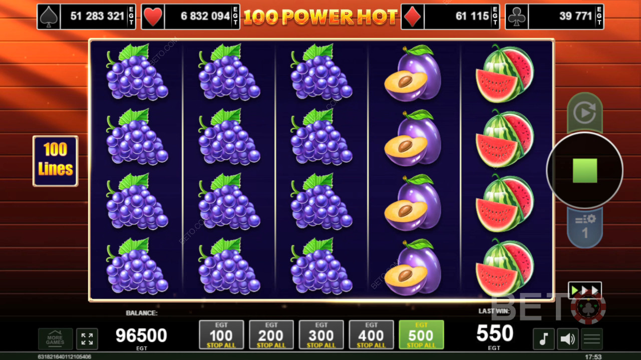 100 Power Hot Играй Безплатно