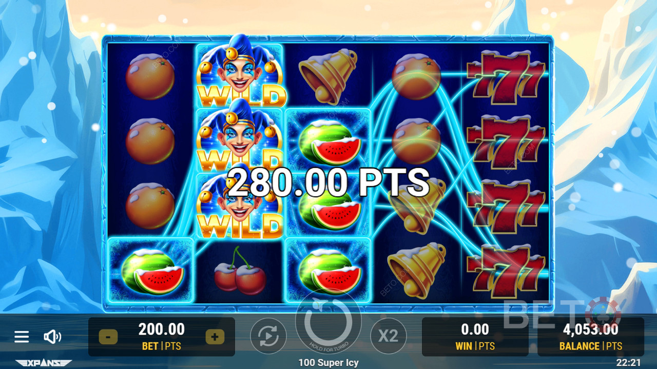 100 Super Icy Преглед от BETO Slots