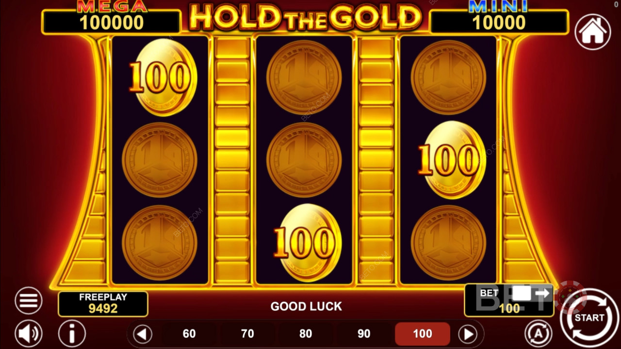Дръжте златото Преглед от BETO Slots