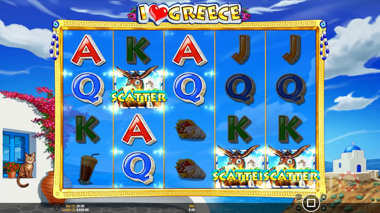 Обичам Гърция Преглед от BETO Slots