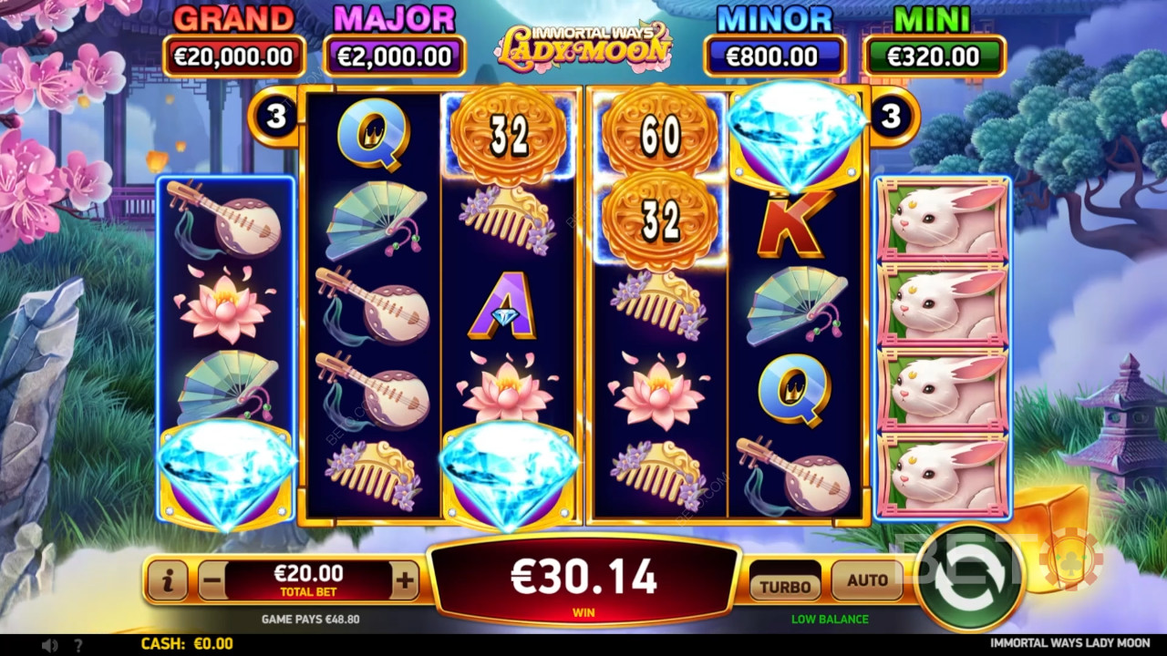 Безсмъртни начини Lady Moon Преглед от BETO Slots