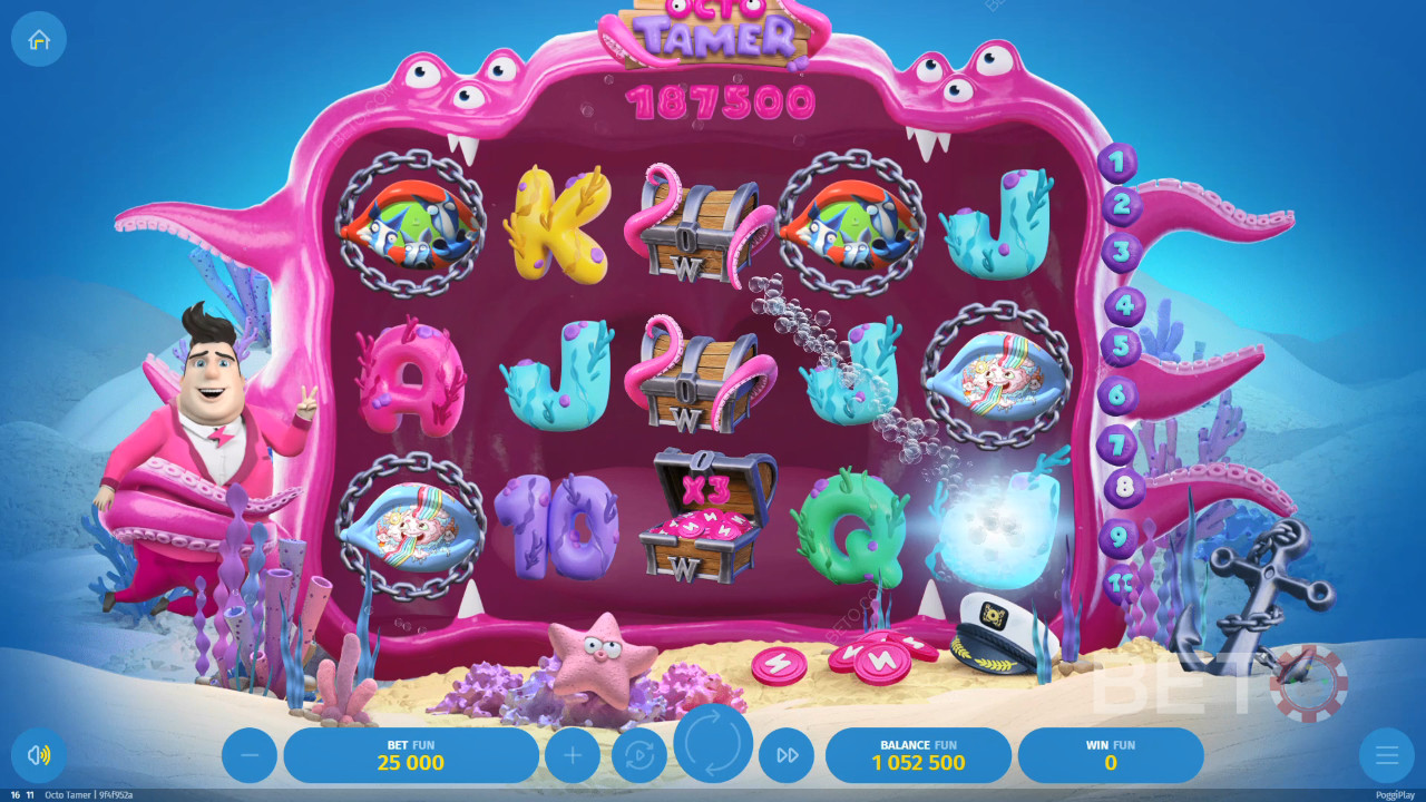 Octo Tamer Преглед от BETO Slots