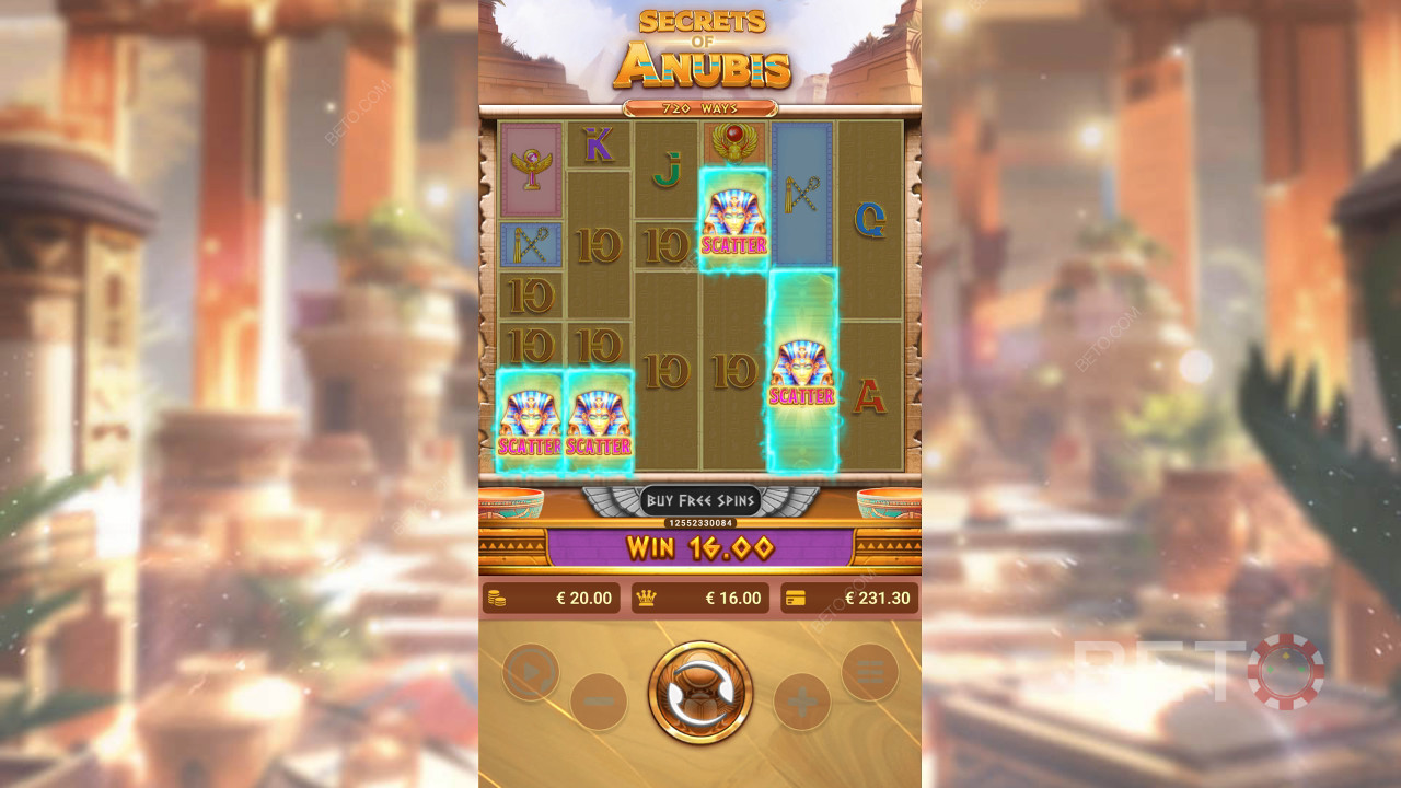 Тайните на Анубис Преглед от BETO Slots