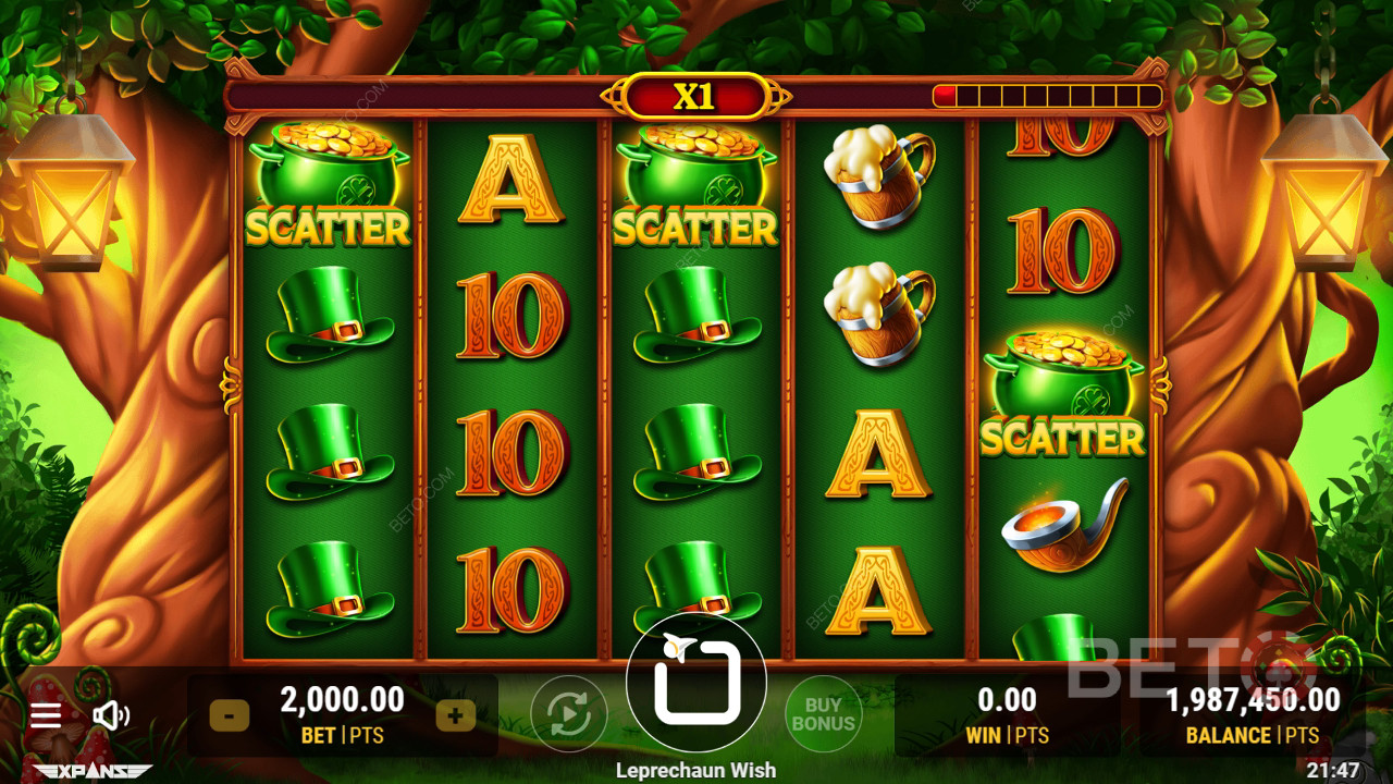 Leprechaun Wish Преглед от BETO Slots