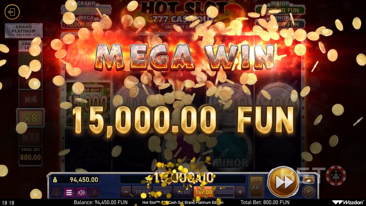 Спечелете 3 000x залога си в горещия слот: 777 Cash Out Grand Platinum Edition слот онлайн!