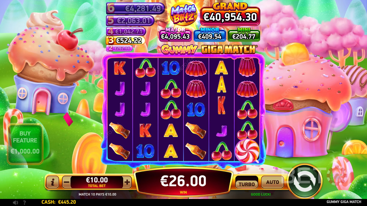 Как се играе Gummy Giga Match на RubyPlay