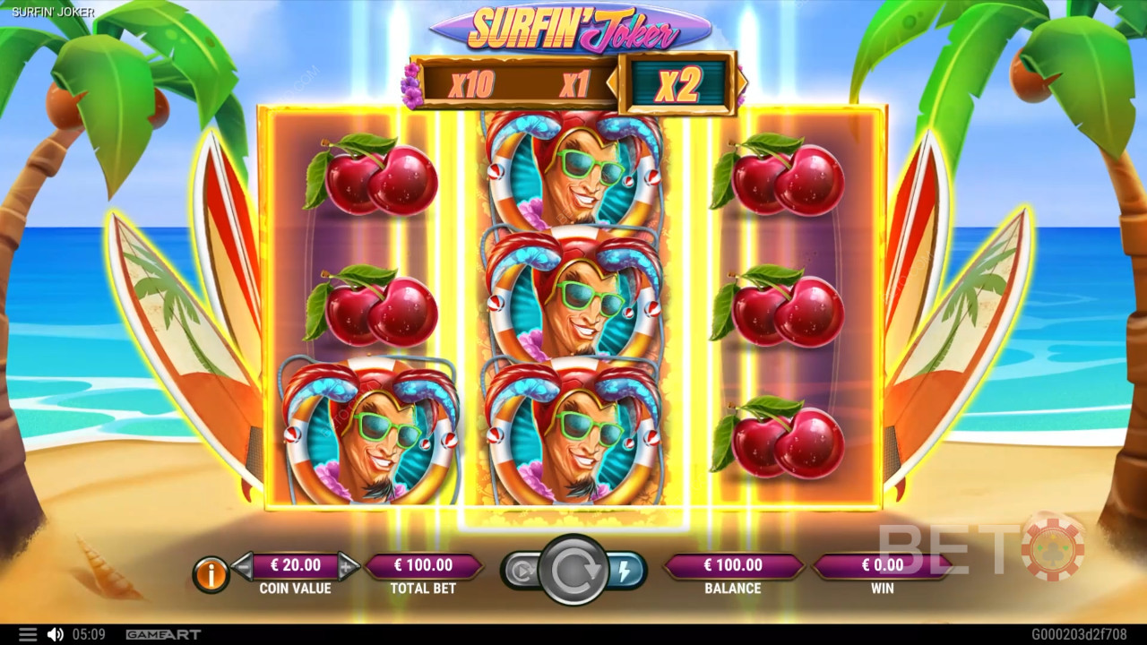 Surfin’ Joker Играй Безплатно