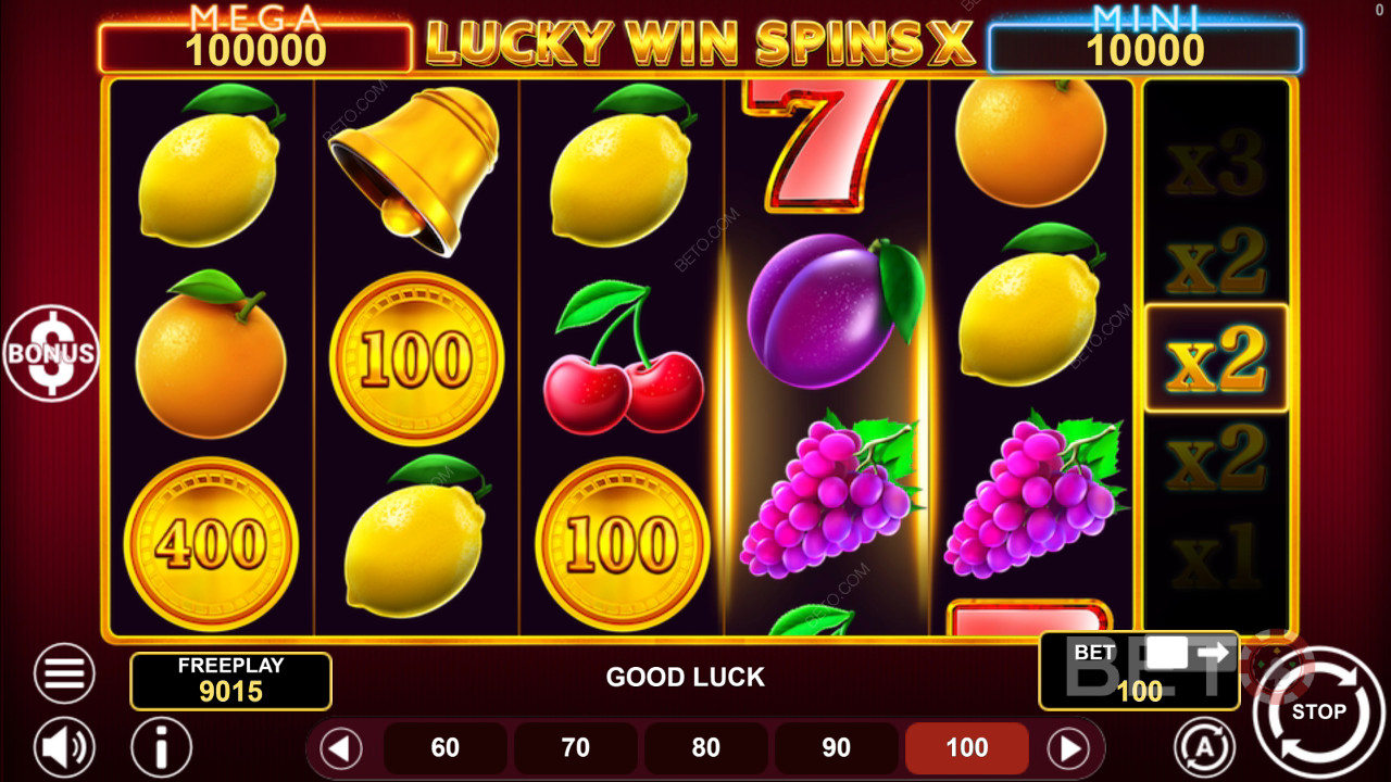 Lucky Win Spins X Играй Безплатно