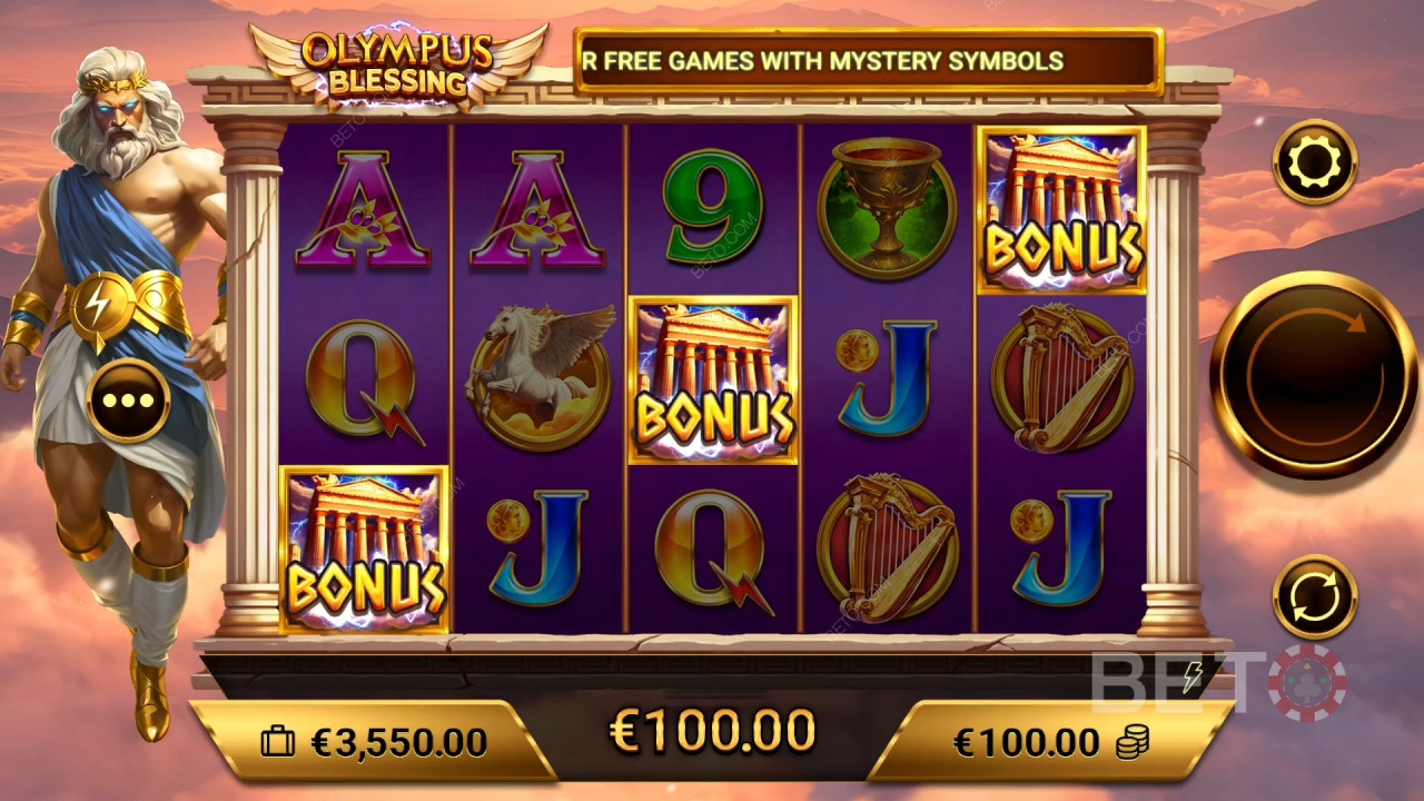 Olympus Blessing Преглед от BETO Slots