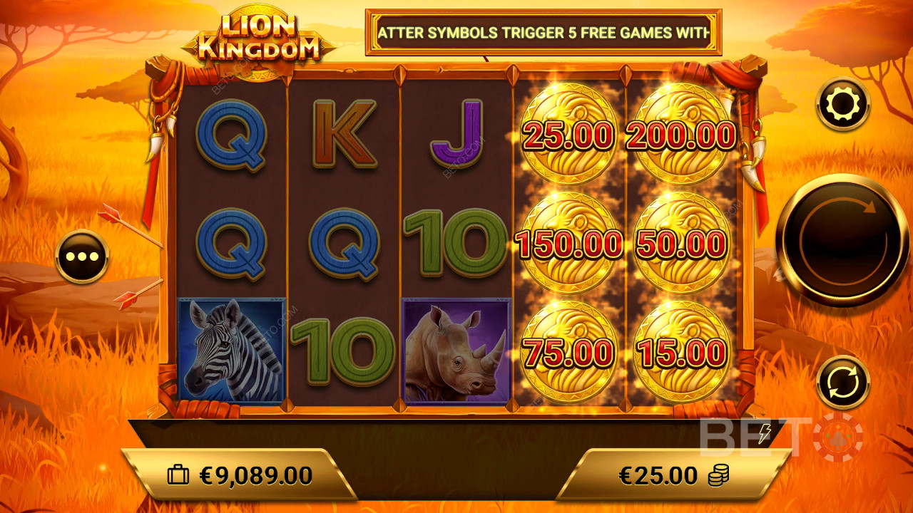 Lion Kingdom Преглед от BETO Slots