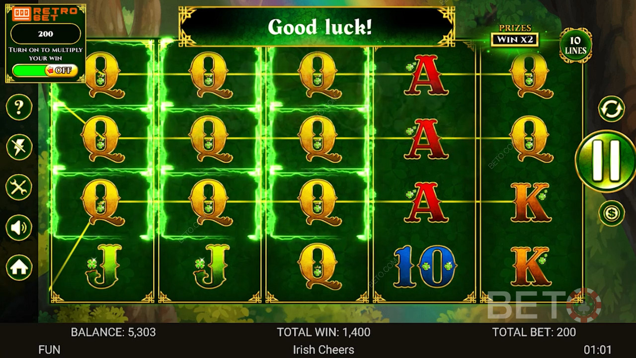 Irish Cheers Играй Безплатно