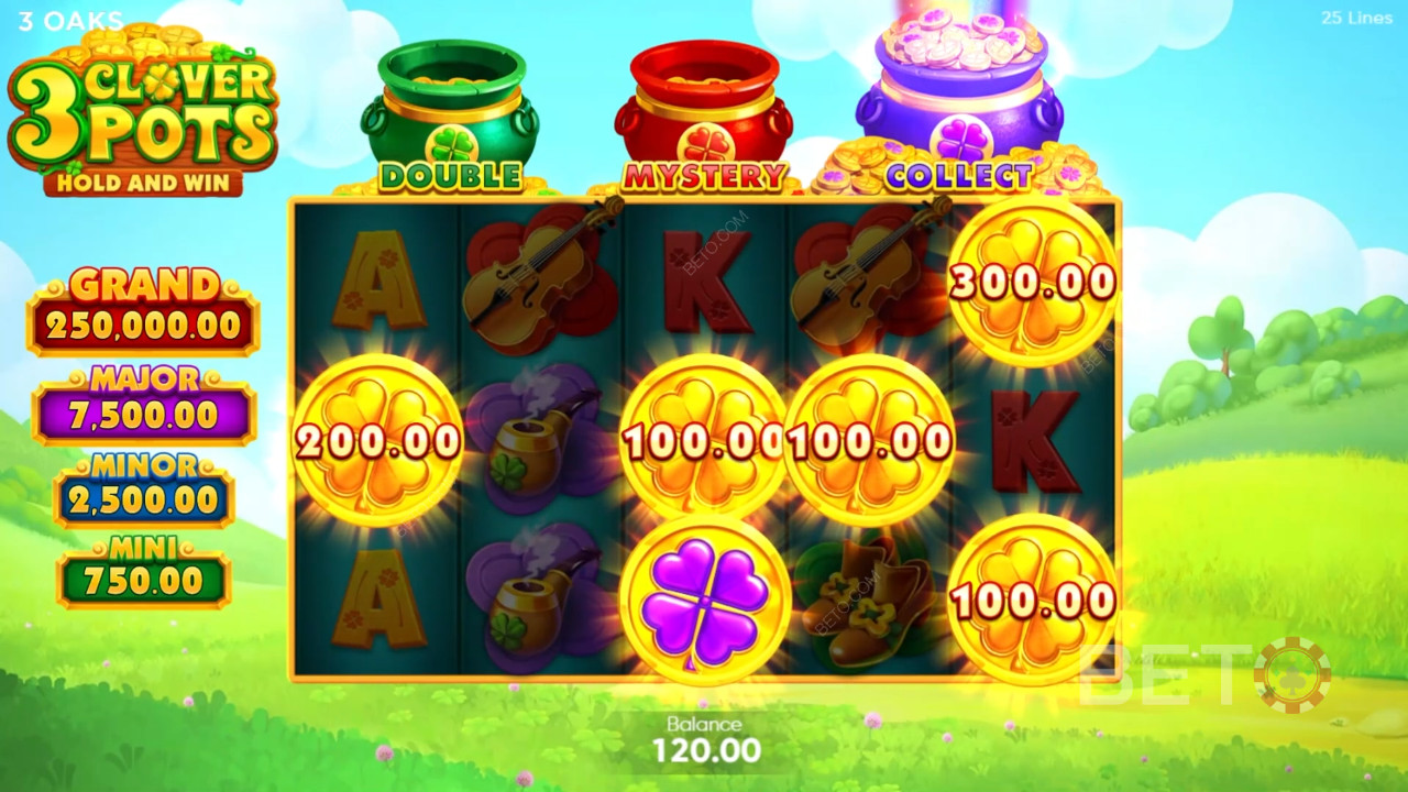 3 детелина гърнета Преглед от BETO Slots