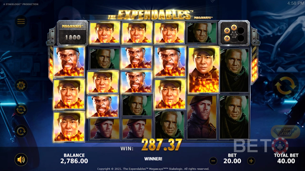 The Expendables New Mission Megaways Преглед от BETO Slots