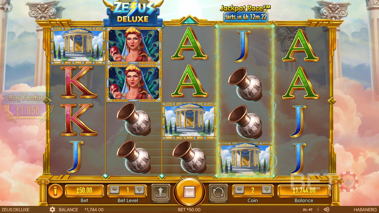 Зевс Deluxe Преглед от BETO Slots