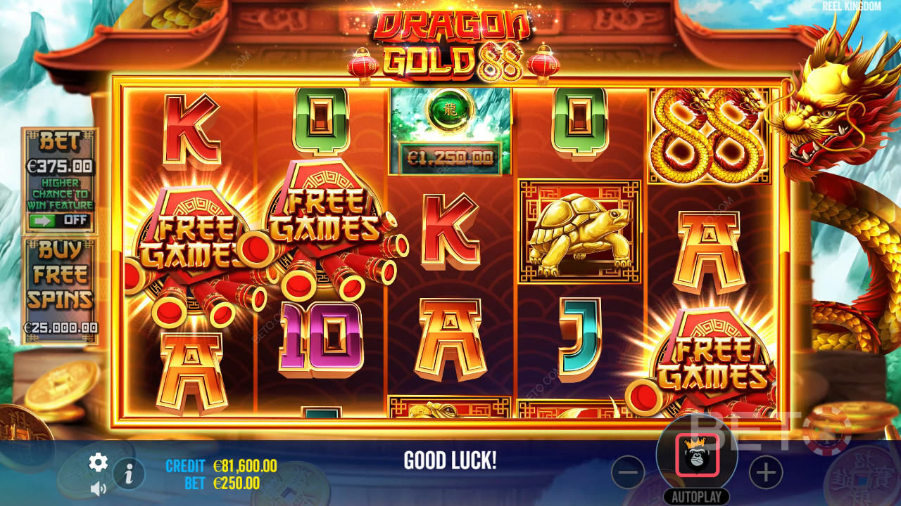 Dragon Gold 88 Преглед от BETO Slots