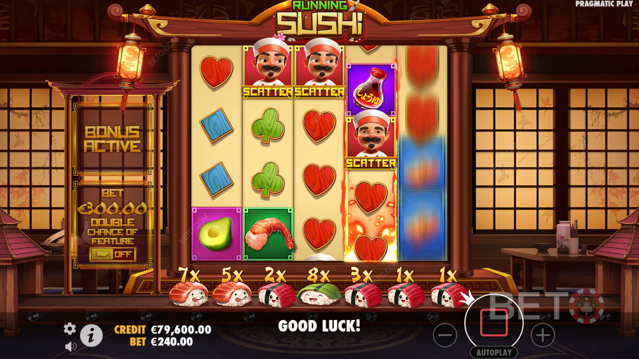 Running Sushi Преглед от BETO Slots