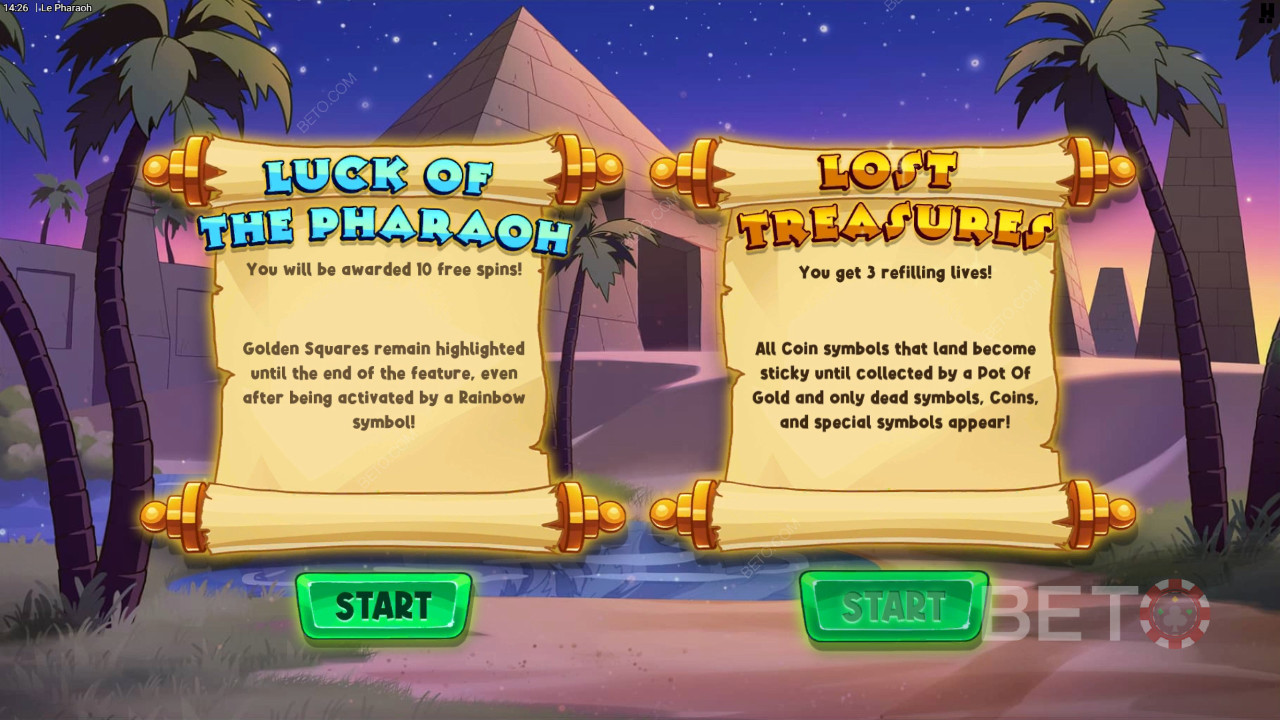 Спечелете 15 000x залога си във видео слота Le Pharaoh!