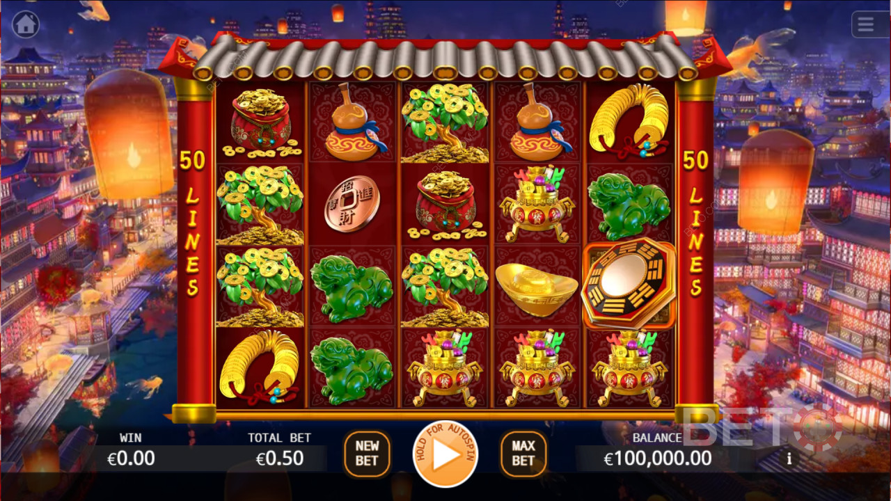 Спечелете 419x залога си в слот машината Lucky God!