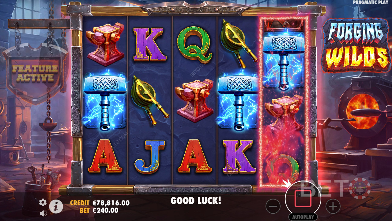 Преглед на Forging Wilds от BETO Slots