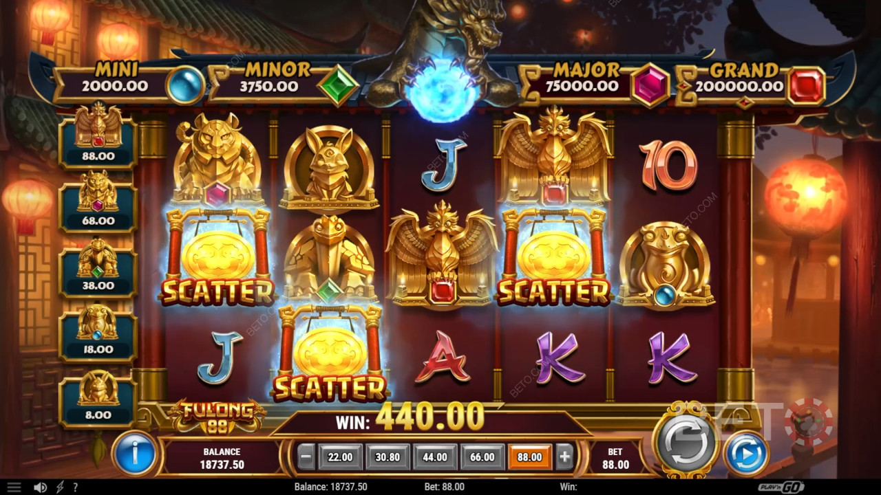 Fulong 88 Преглед от BETO Slots