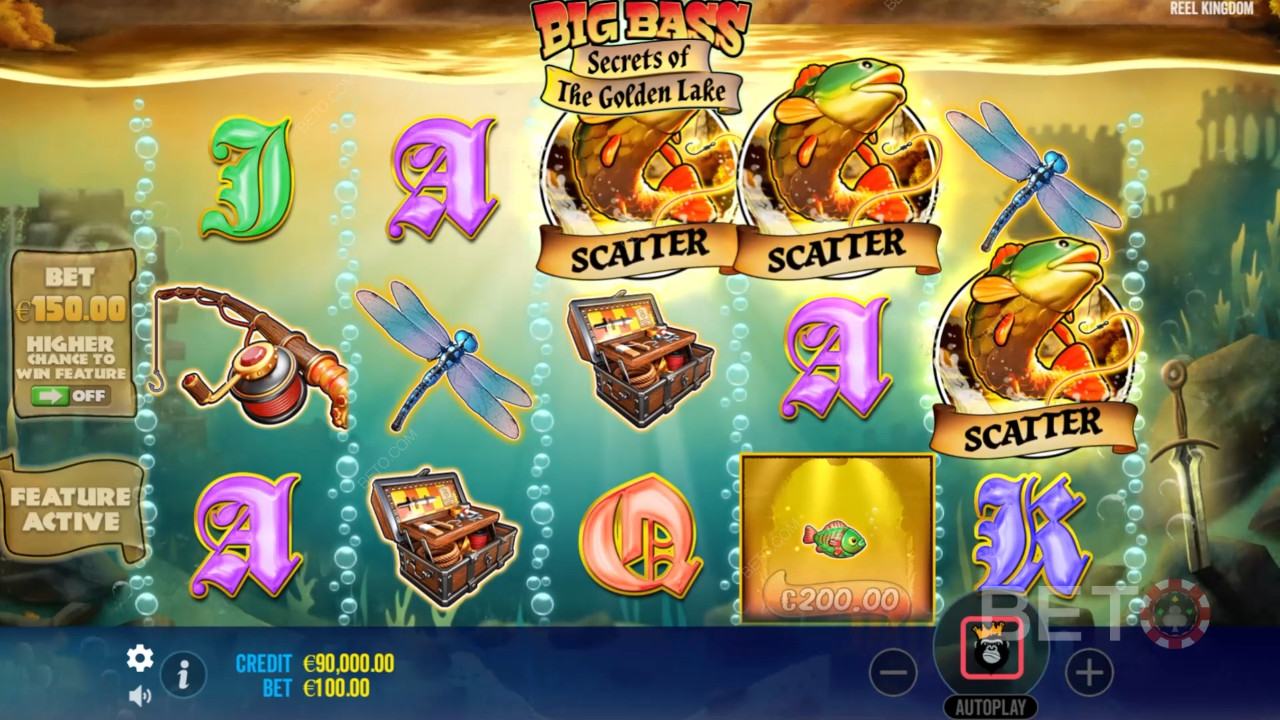 Big Bass Secrets of the Golden Lake Играй Безплатно