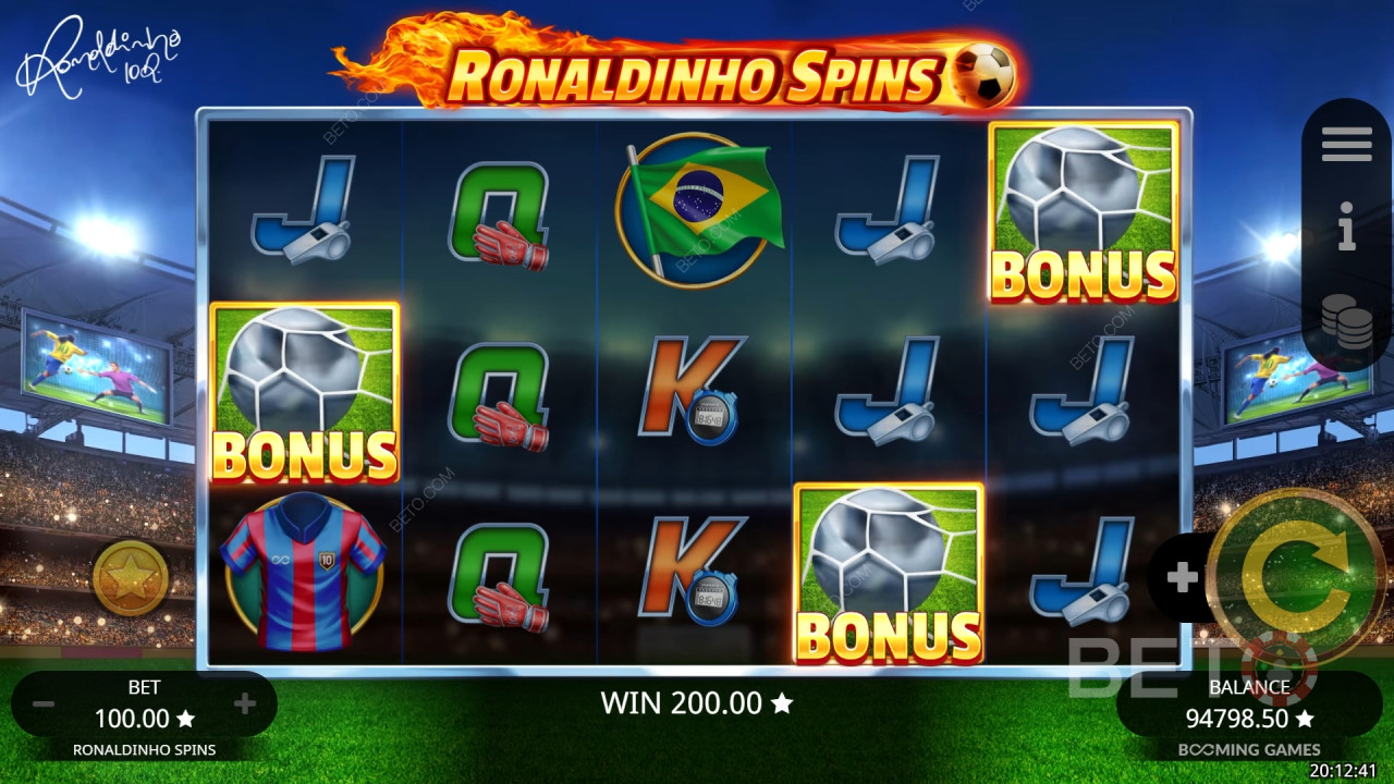 Ronaldinho Spins Играй Безплатно