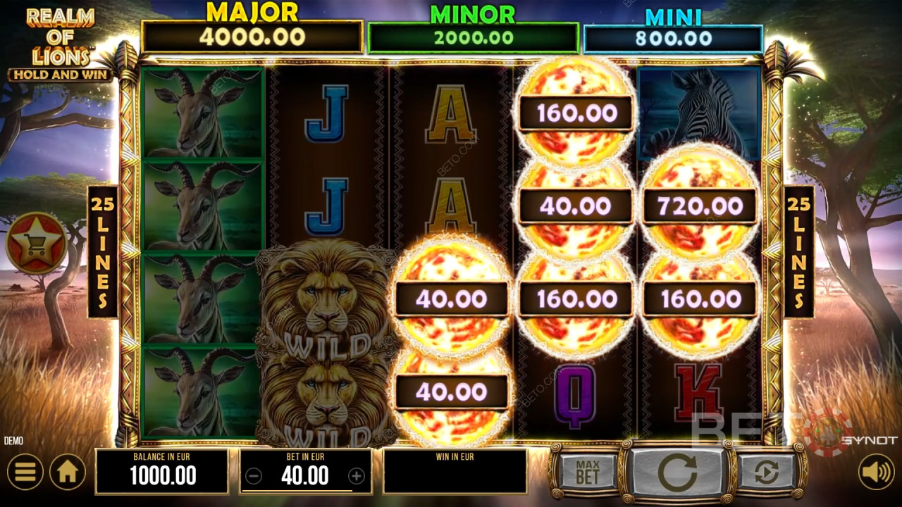 Realm of Lions Преглед от BETO Slots
