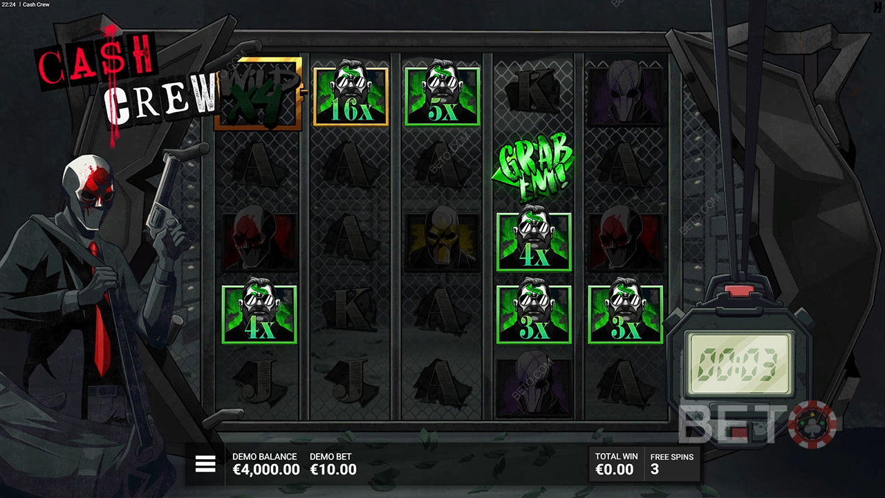 Cash Crew Преглед от BETO Slots