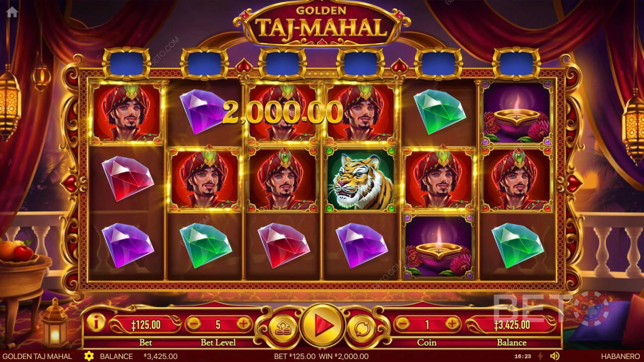 Golden Taj Mahal Преглед от BETO Slots