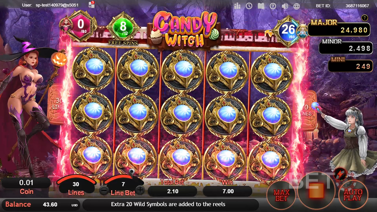 Candy Witch Преглед от BETO Slots