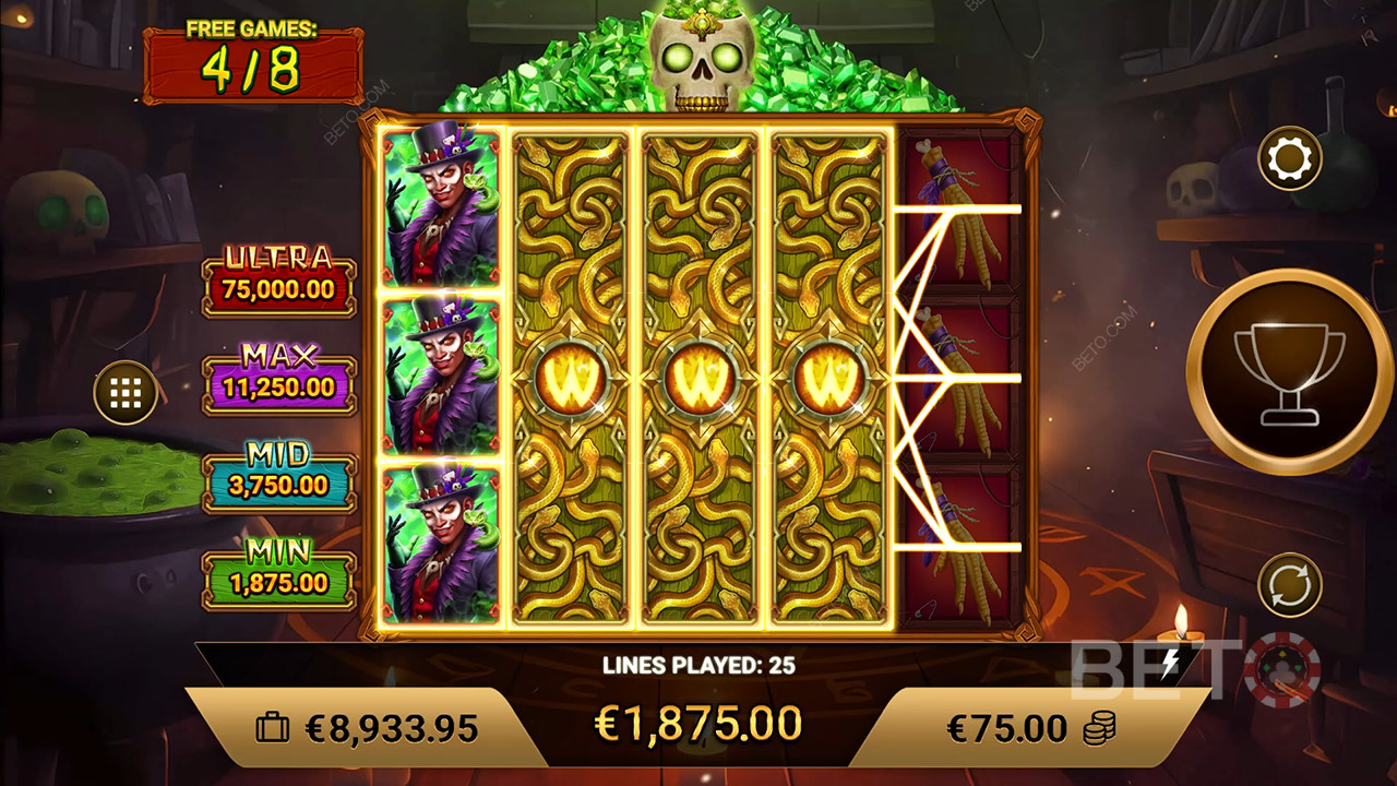 Voodoo Charms Преглед от BETO Slots