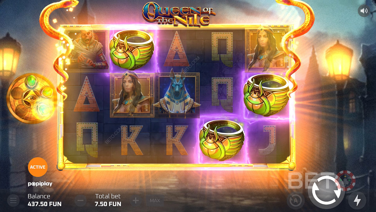 Кралицата на Нил Преглед от BETO Slots