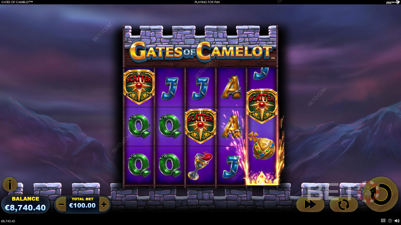 Gates of Camelot Преглед от BETO Slots