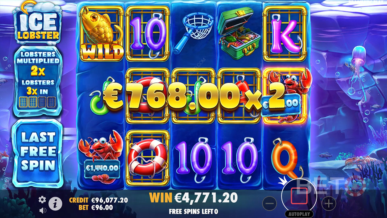 Ice Lobster Преглед от BETO Slots