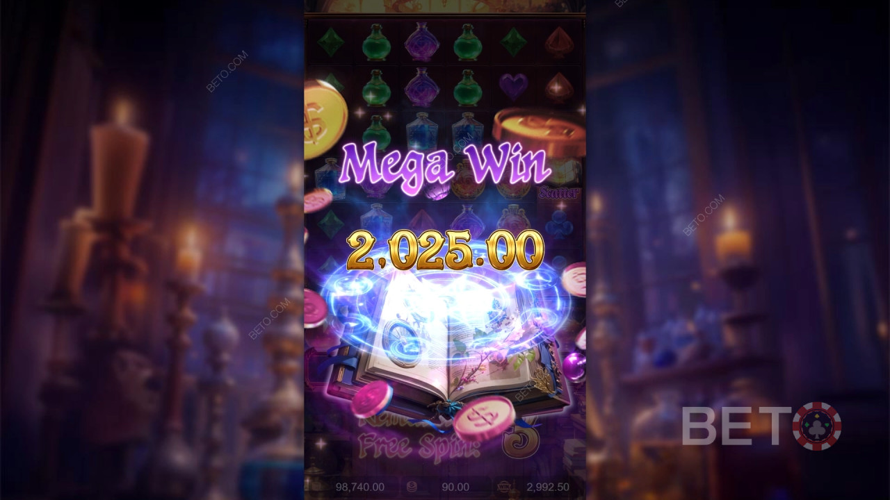 Спечелете 10 000x залога си в слота Mystic Potion!