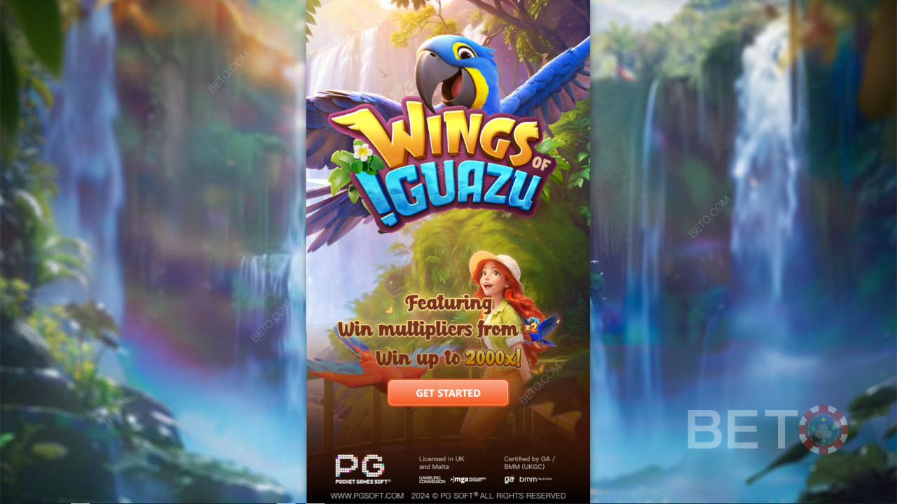 Спечелете 2 000x залога си в онлайн слота Wings of Iguazu!