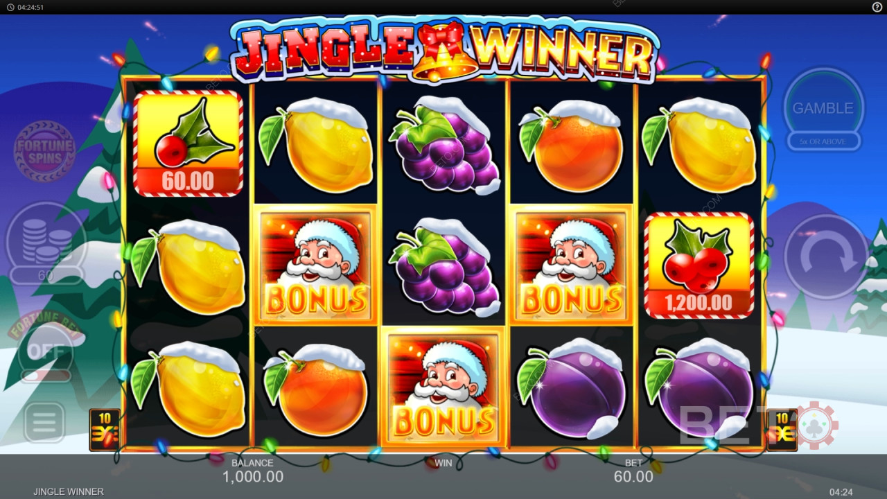 Jingle Winner Преглед от BETO Slots