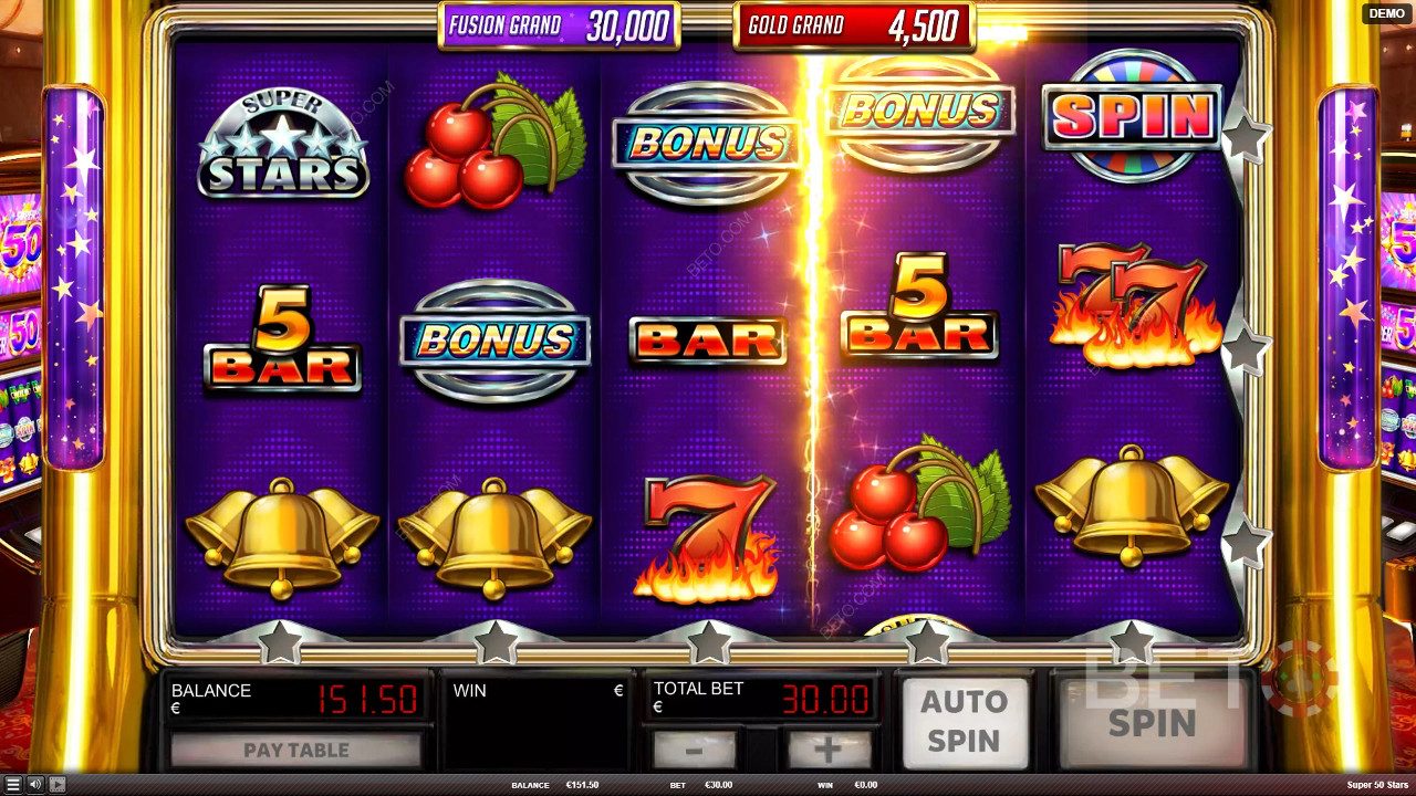 Super 50 Stars Преглед от BETO Slots