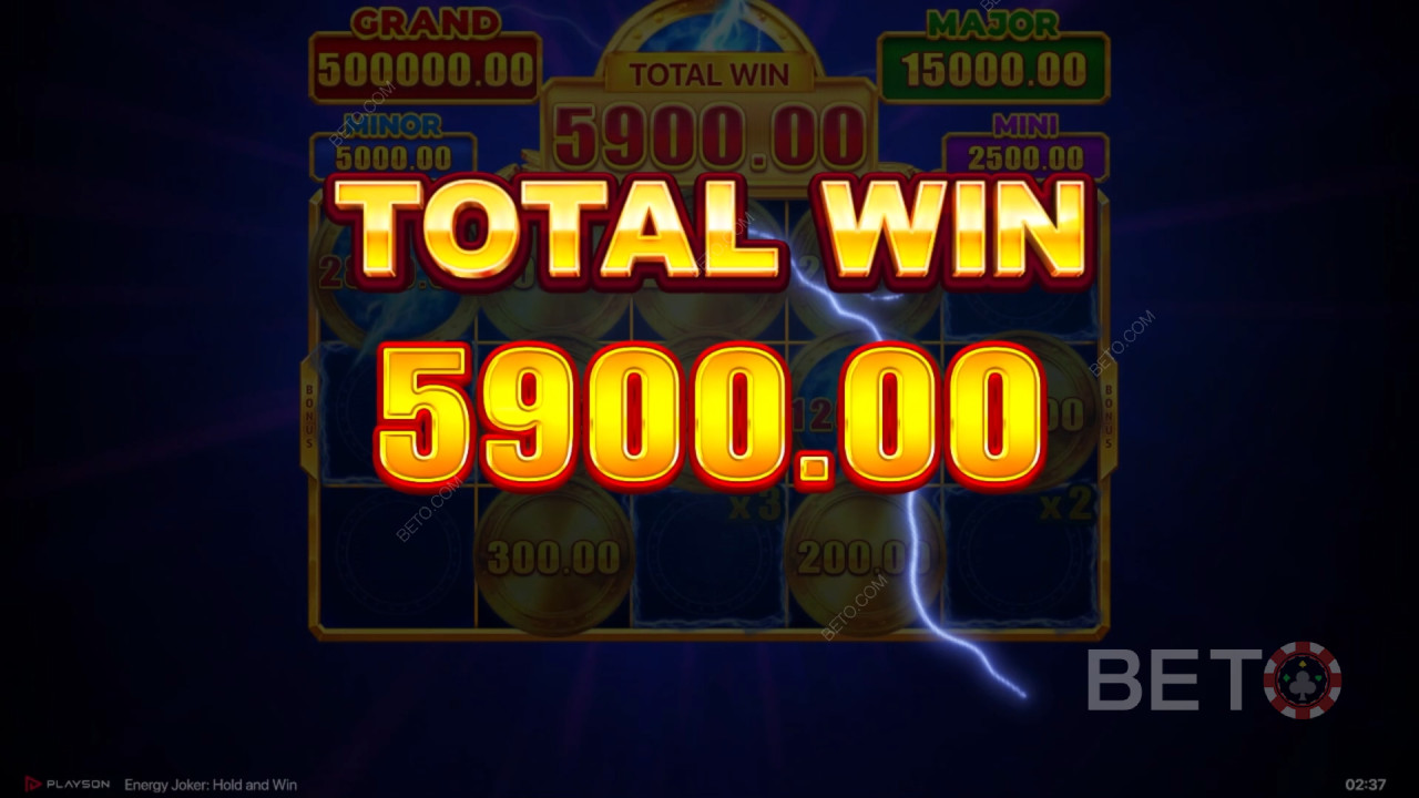 Спечелете 5 000x залога си в онлайн слота Energy Joker!