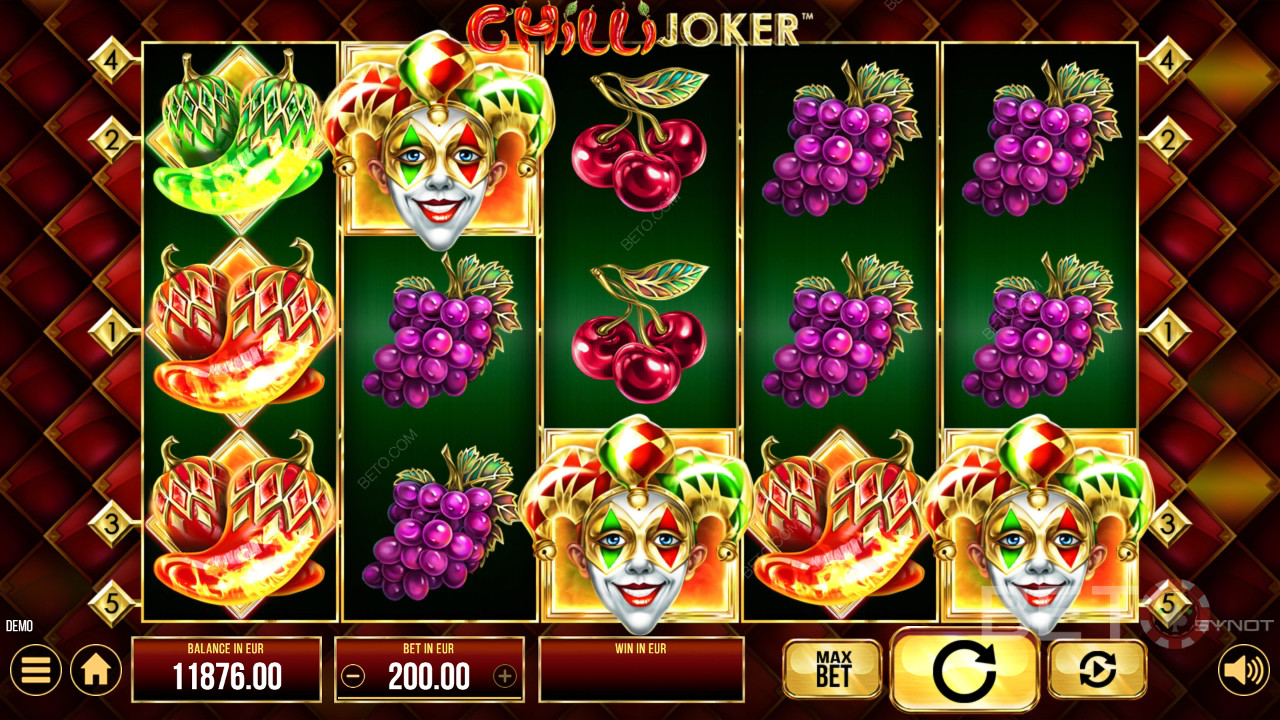 Chilli Joker Преглед от BETO Slots