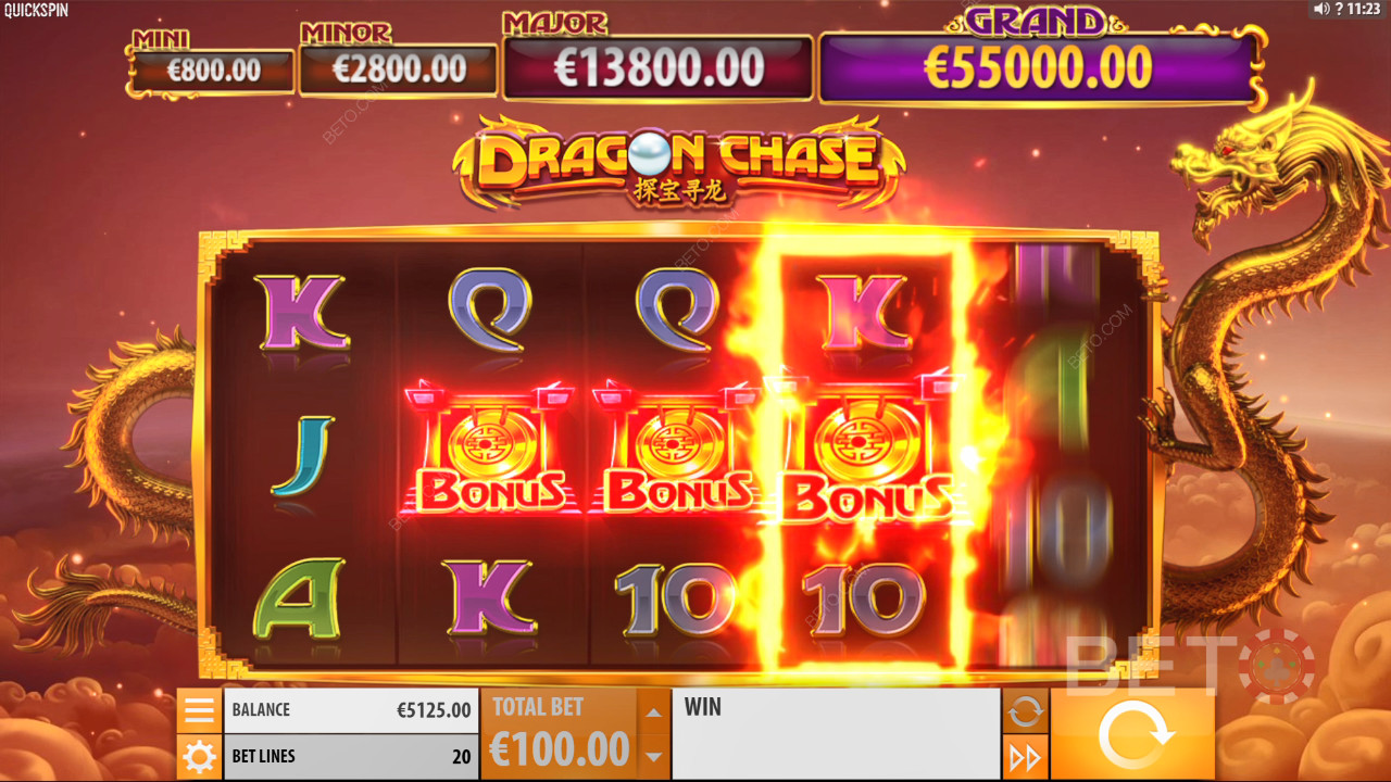 Dragon Chase Преглед от BETO Slots