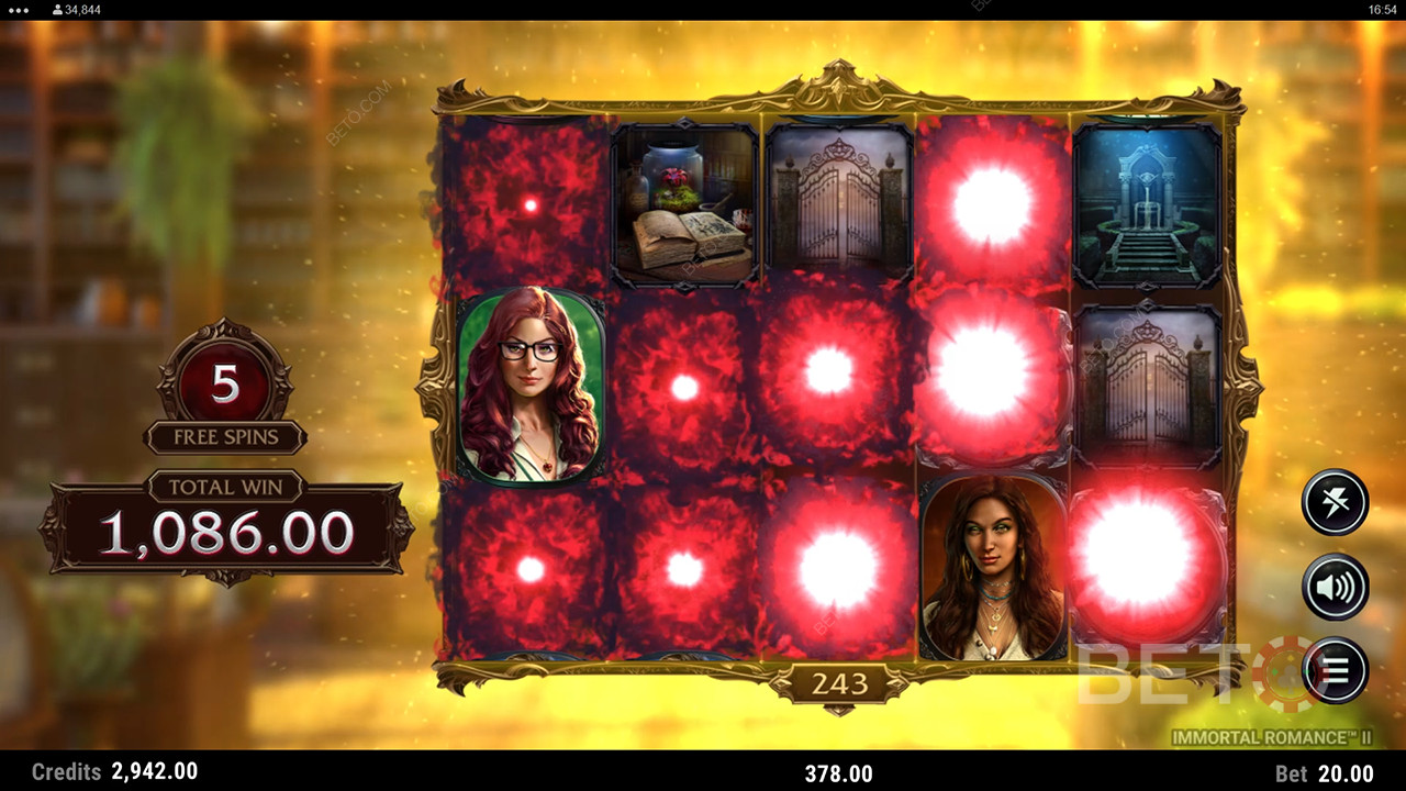 Бонус функции, обяснени в Immortal Romance 2 от Stormcraft Studios