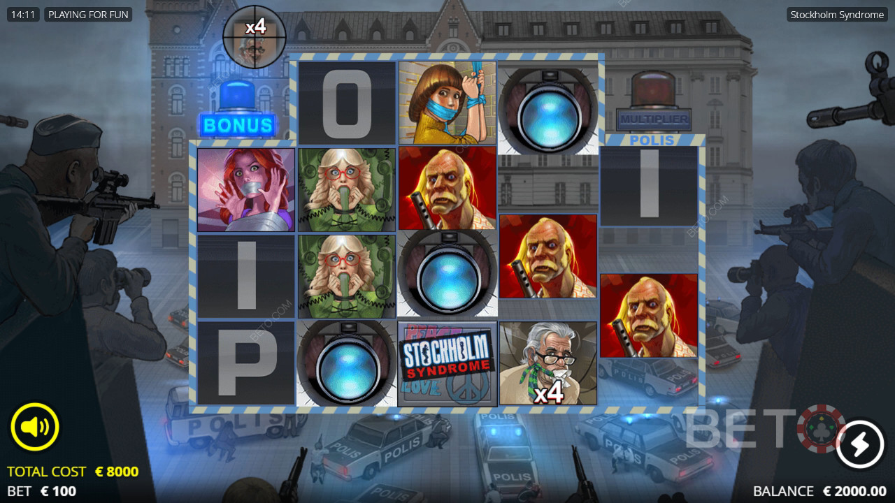 Стокхолмски синдром Преглед от BETO Slots