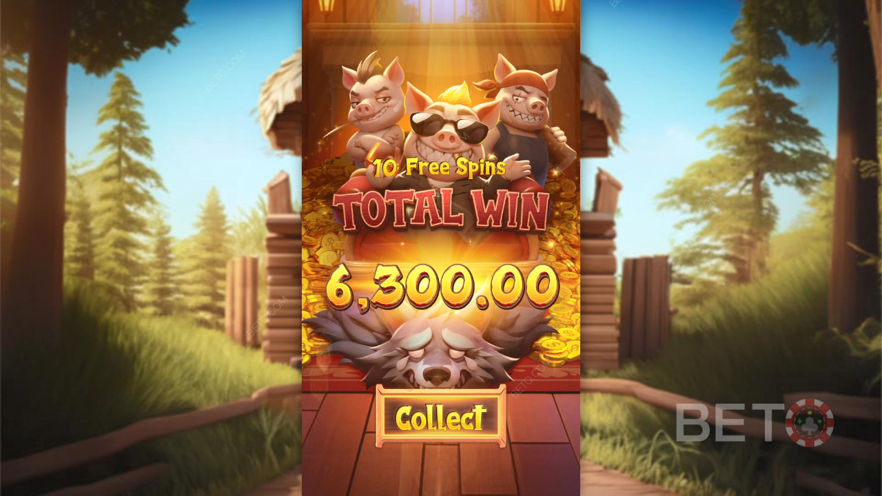 Спечелете 2 500x залога си в слота Three Crazy Piggies!